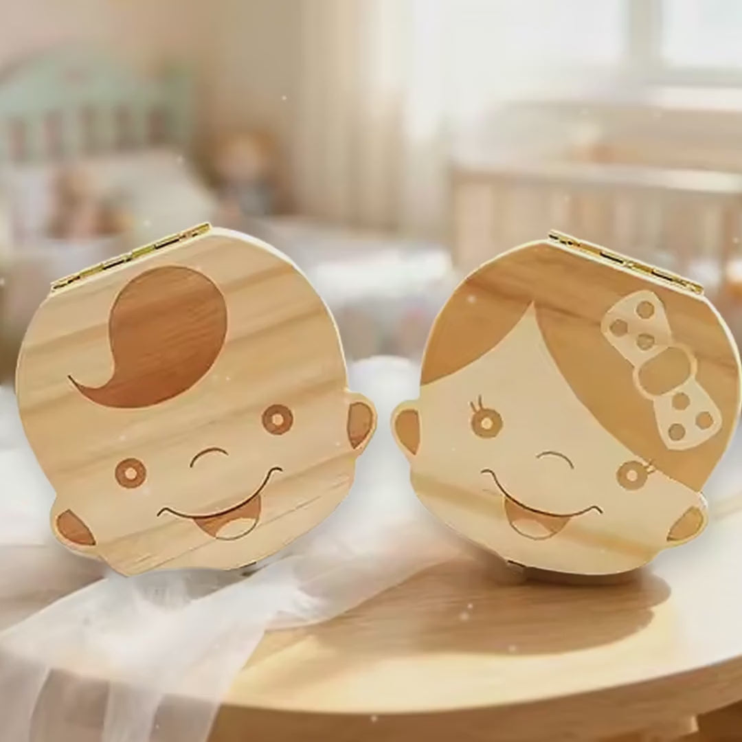 Cajas de dientes de leche versión niño y niña